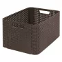 CURVER Box Style L 43,6 x 32,6 x 23 cm tmavohnedá úložná krabica