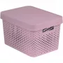 Úložný box Curver Infinity z recyklovaného materiálu 17 L, 36 x 27 x 22 cm, ružový