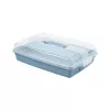 CURVER Smart To Go obdĺžniková transportná krabica na pečivo 45 x 29,5 x 11,1 cm modrá