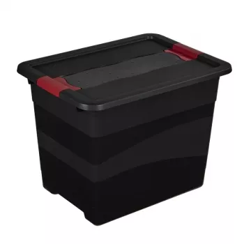 Prepravný box keeeper Eckhart 24L, 39,5 x 29,5 x 30 cm, grafitový