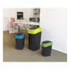 Curver Flip Bin 9L čierny a žltý odpadkový kôš