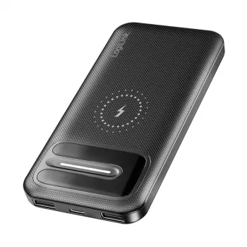 LogiLink PA0343RF bezdrôtová powerbanka 10000 mAh čierna