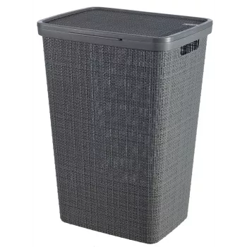 CURVER Box na bielizeň Jute 58L 43x34x60cm tmavosivý