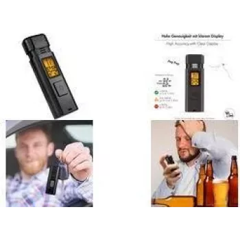 LogiLink Alkoholtester s LCD displejom, čierny