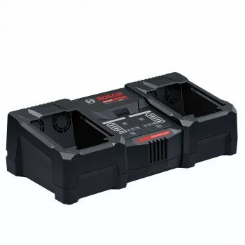 Bosch EXAL18V2-320 (C) dvojitá rýchlonabíjačka pre 18V Li-Ion batérie, 16A, Active Air Cooling, s podporou Bluetooth