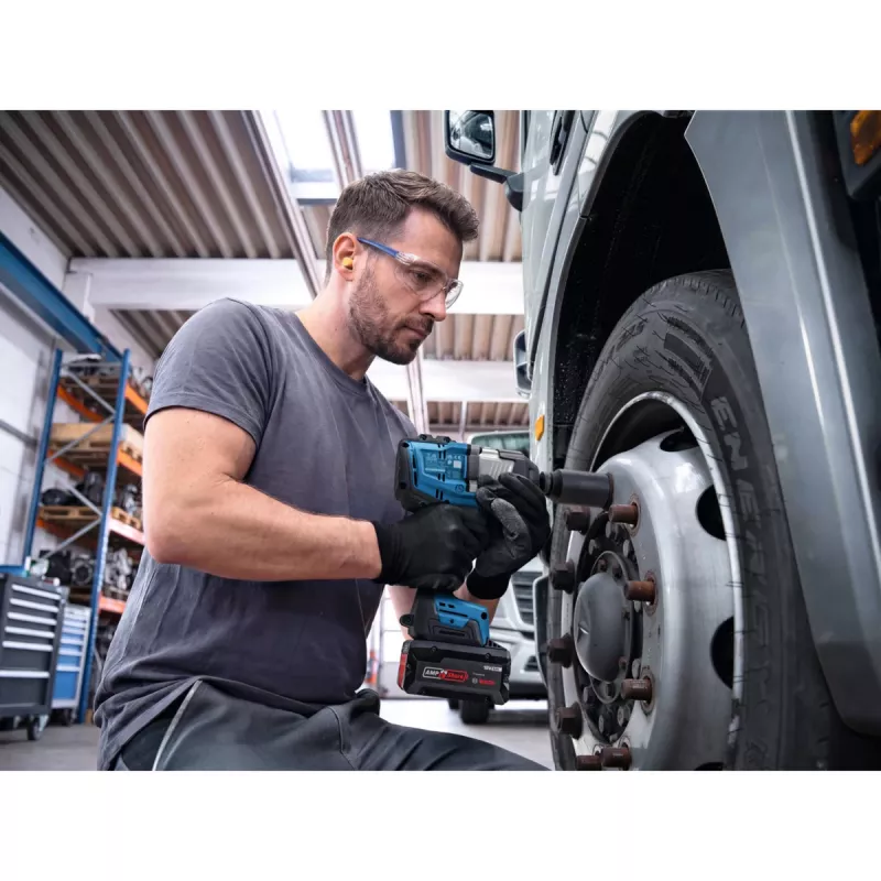 Bosch GDS18V-1400 BITURBO Brushless 3/4 palca akumulátorový rázový uťahovač (Solo, L-Boxx)