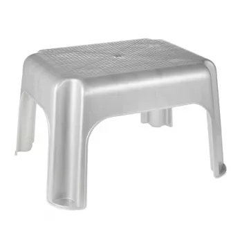 KEEEPER stolička Tim 36,5 x 30 x 24 cm svetlo strieborná, FSC-certifikovaný bambus, nosnosť 150 kg