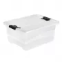 keeeper Crystalbox Cornelia úložná krabica s vekom, 12 L, transparentná, 39,5 x 29,5 x 17,5 cm
