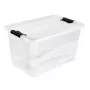 Box s vekom keeeper Crystalbox Cornelia 52L, 59,5 x 39,5 x 34 cm, priehľadný