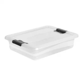 keeeper Crystalbox Cornelia krabica s vekom 7L, 39,5 x 29,5 x 9,5 cm, transparentná