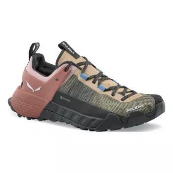 SALEWA dámske Wildfire Quick GTX prístupové topánky Red Plum/Black UK 5