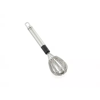LEIFHEIT Speed Quirl S metlička, nehrdzavejúca oceľ, 27 cm, vhodná do umývačky riadu, biela/sivá