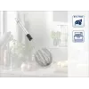 LEIFHEIT Speed Quirl M ručná metlička, nehrdzavejúca oceľ, biela/sivá, 26 cm