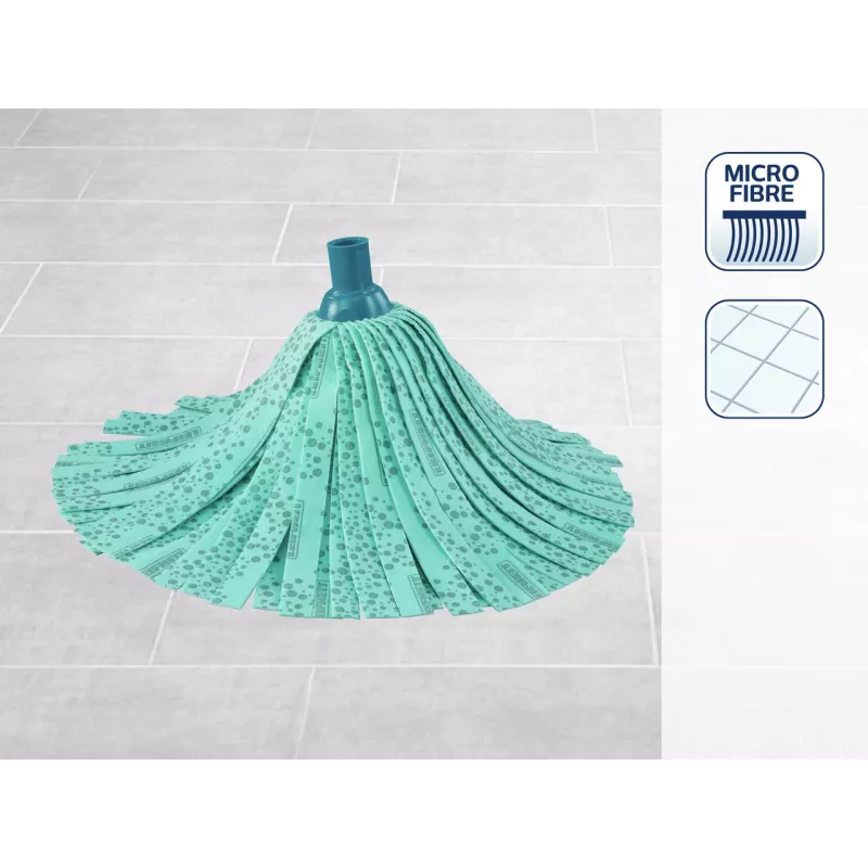 LEIFHEIT Classic Mop Viscose Plus | vysoko savý pásový mop na tvrdé podlahy