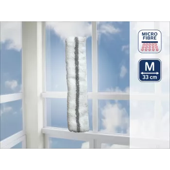 LEIFHEIT náhradná gumená lišta na Classic stierku na okná, 33 cm, čierna