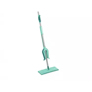 LEIFHEIT Picobello M Micro Duo mop na podlahu s teleskopickou rukoväťou, šírka čistenia 33 cm, zelená/biela