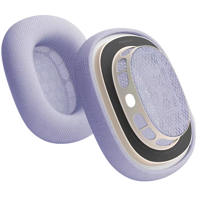 VONMÄHLEN vzduchové vankúšiky pre AirPods Max, fialové