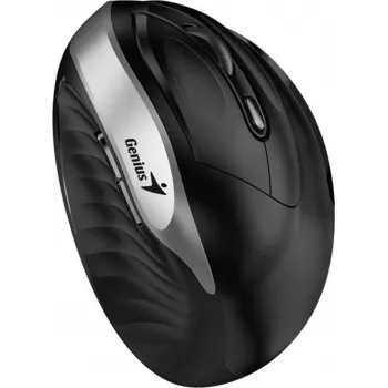 Genius Ergo 8250S bezdrôtová myš, 1600 DPI, čierna/strieborná