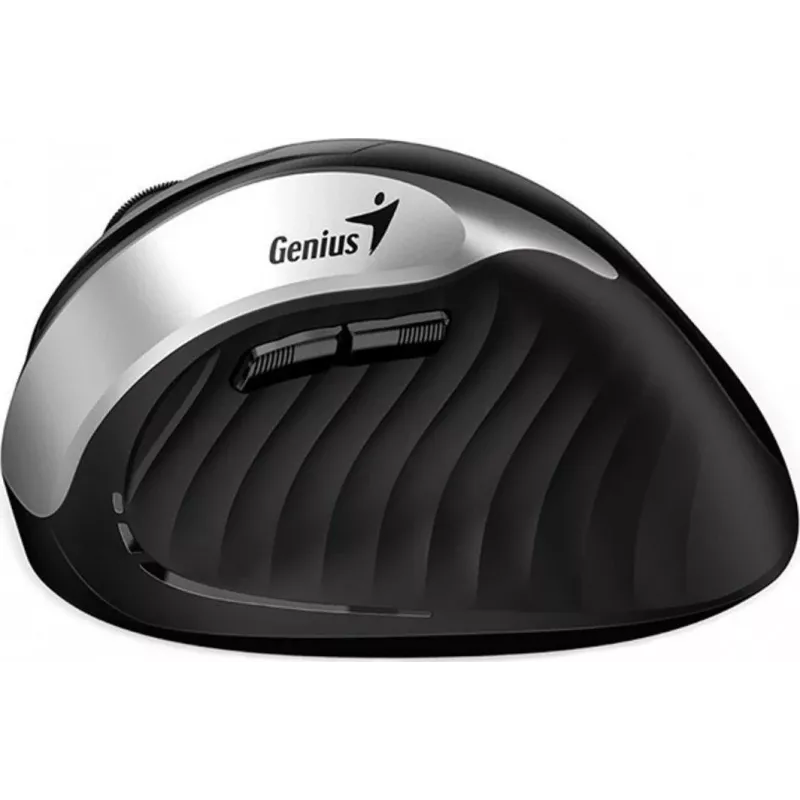 Bezdrôtová myš Genius Ergo 8250S, 1600 DPI, čierna/strieborná