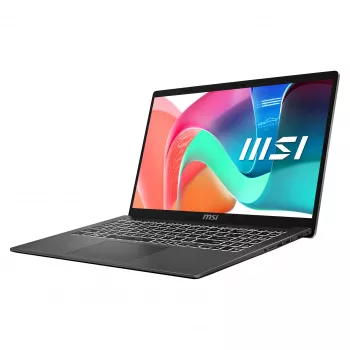 MSI Modern 15 F1MG-1246FRNN notebook, 15,6 palca Full HD IPS, Intel Core 5 120U, 16GB DDR4, 512GB SSD, Windows 11 Pro, francúzska AZERTY klávesnica