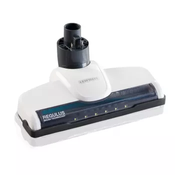 LEIFHEIT Regulus PowerVac 2in1 akumulátorový tyčový vysávač s ručným zariadením, 20V Li-Ion, 40min výdrž, 0,45L nádoba na prach, LED svetlá, biela/sivá/modrá