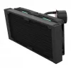 Kvapalinový chladič procesora All-in-One FSP AE24-B 240 mm ARGB, LGA1851/AM5, čierny