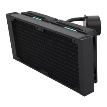FSP AE24-B 240 mm ARGB all-in-one CPU kvapalinový chladič, LGA1851/AM5, čierny