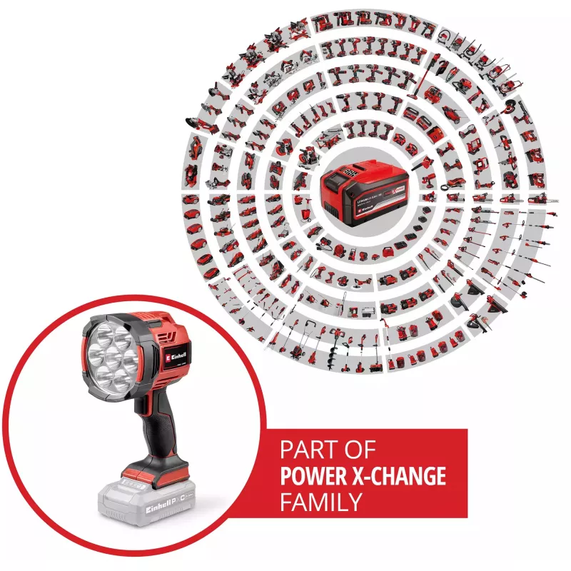 Einhell TE-CL 18/2500 Li Solo akumulátorové LED pracovné svietidlo (solo)