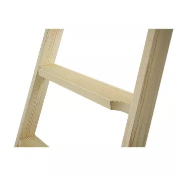 HAILO H77 ComfortLine obojstranný drevený schodíkový rebrík 2x5 stupienkov