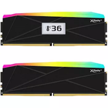V-Color Manta XFinity+ aRGB DDR5-8000 RAM, CL40, EXPO - 32 GB dual kit, čierna