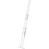 HAILO ProfiStep Combi rebrík hliníkový 3x12 priečok