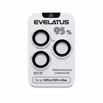 Evelatus Armor Series ochrana kamery pre Apple iPhone 18 Pro / 18 Pro Max – strieborná