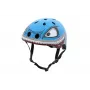 Hornit Shark detská cyklistická prilba s LED svetlom, modrá/sivá, 48-53 cm