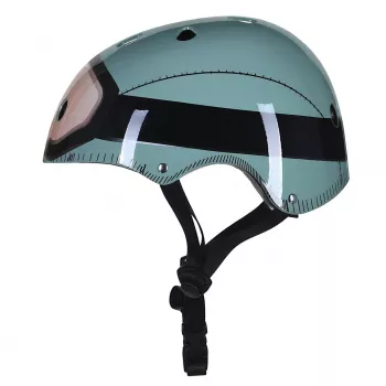 Hornit Military detská cyklistická prilba 53-58 cm so zadným LED svetlom
