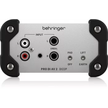 Behringer DI22P pasívny stereo DI box