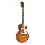 Stagg SEL-STD Vintage Sunburst elektrická gitara so set-neck, jelšovým telom, palisandrovým hmatníkom, HH snímačmi