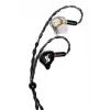 Stagg SPM-PRO BK in-ear monitor slúchadlá s 10mm dynamickými meničmi, odnímateľným káblom, čierne
