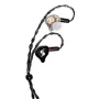 Stagg SPM-PRO BK in-ear monitor slúchadlá s 10mm dynamickými meničmi, odnímateľným káblom, čierne