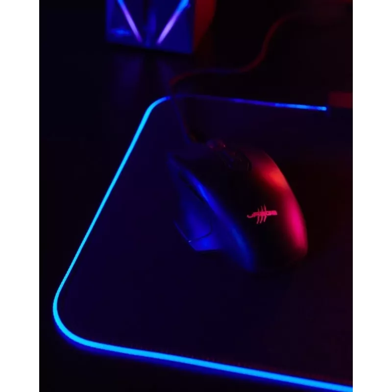 Hama uRage Reaper 410 káblová optická herná myš, 12000 DPI, 6 programovateľných tlačidiel, RGB, čierna