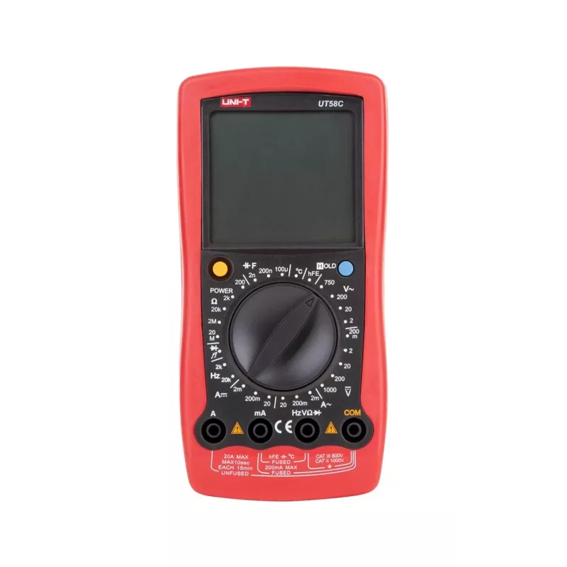 UNI-T Multimeter UT58C digitálny multimeter s meraním teploty a kapacity