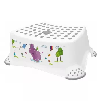 KEEEPER stupienok Tomek Hippo 40,5x28,5x14 cm biely