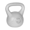 REBEL ACTIVE bitúmenová kettlebell 20 kg sivá