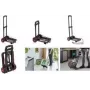 keeeper Easy-Fold prepravný vozík Mick, nosnosť 50 kg, 34 x 24,5 x 93,5 cm, čierny