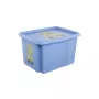 KEEEPER box s vekom 30L Karolina „Minions Happiness“ 45x35x27cm svetlomodrý
