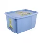 keeeper box s vekom 45L Karolina “Minions Happiness” 55,5x40x30cm svetlomodrý