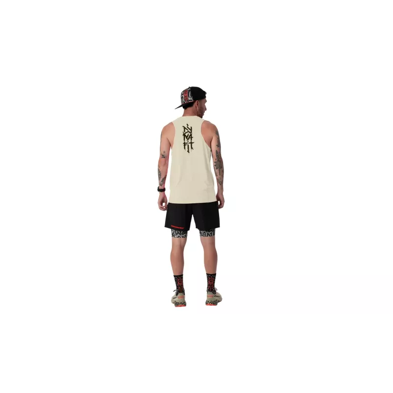 Dynafit Trail Tank pánske bežecké tričko Overcast XL recyklovaný polyester bez rukávov
