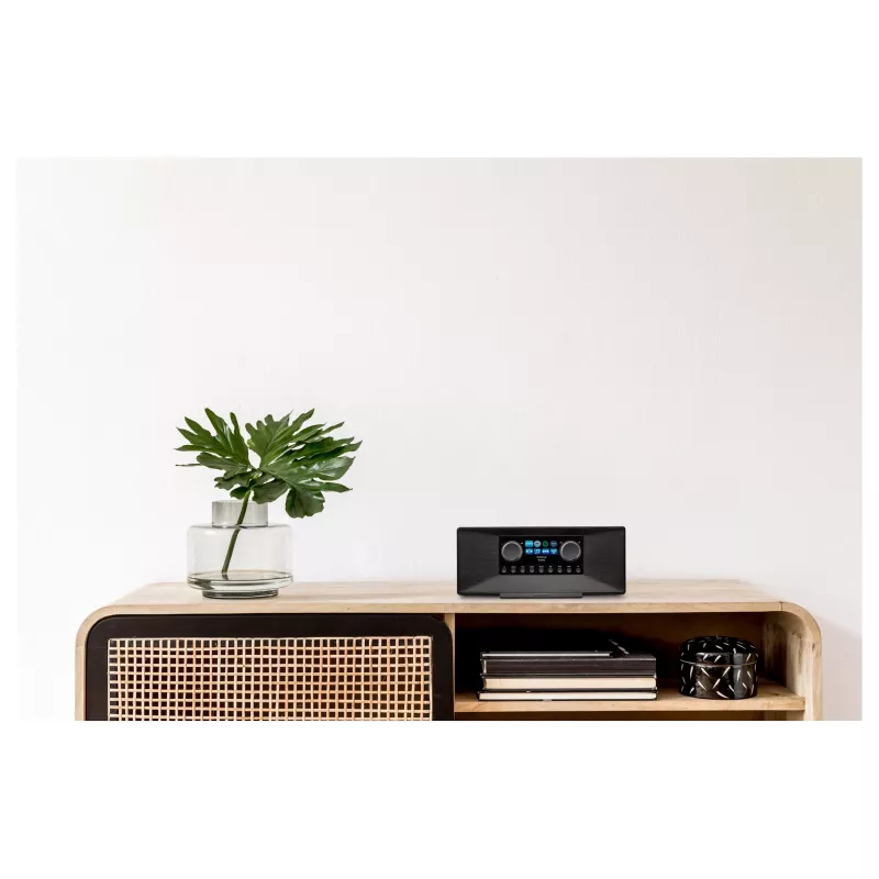 MEDION MD 89289 stereo internetové rádio DAB+ FM Bluetooth WLAN Spotify Connect čierne