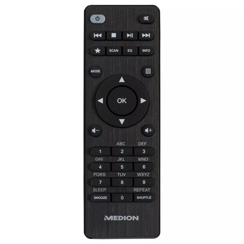 MEDION MD 89289 stereo internetové rádio DAB+ FM Bluetooth WLAN Spotify Connect čierne