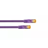 KABELMEISTER Cat.7 S/FTP patch kábel, RJ45, 2m, fialový, TPE bez halogénov