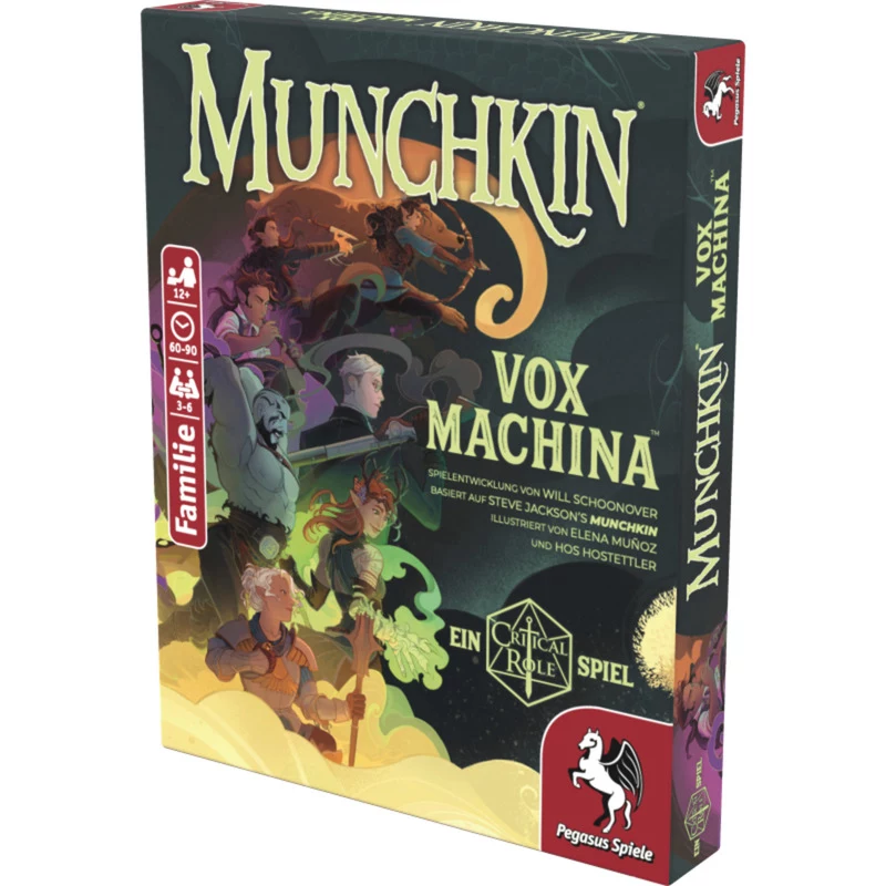 PEGASUS Munchkin Vox Machina - Critical Role kartová hra